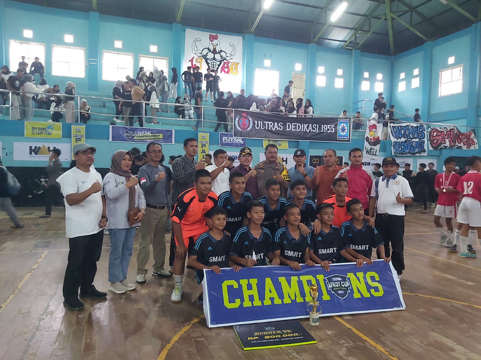 SMP NEGERI 1 SUNGAI PENUH JUARA LIGA FUTSAL ANTAR PELAJAR SMP SE KOTA SUNGAI PENUH