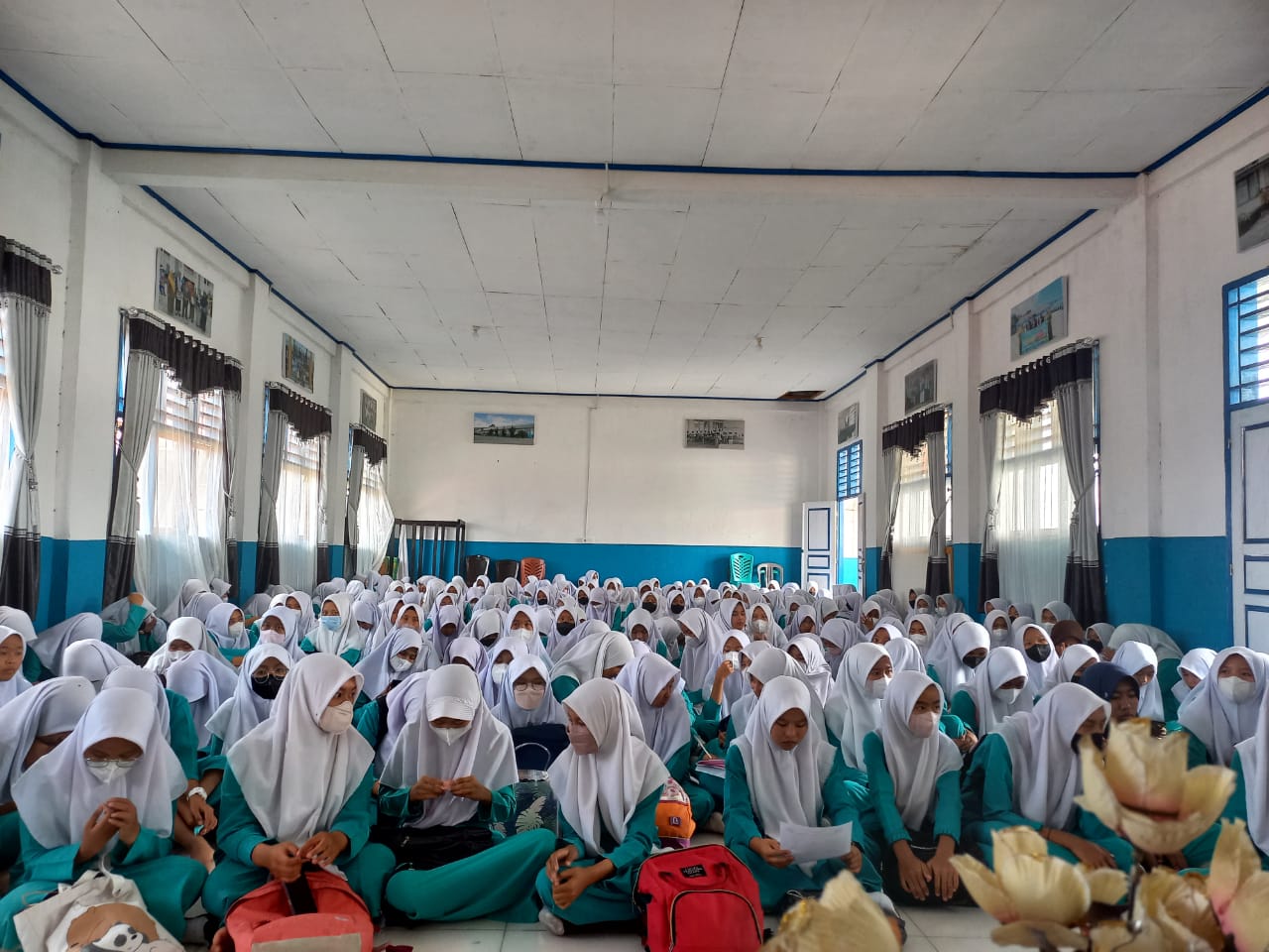 KEGIATAN FIQIH WANITA SMP NEGERI 1 SUNGAI PENUH