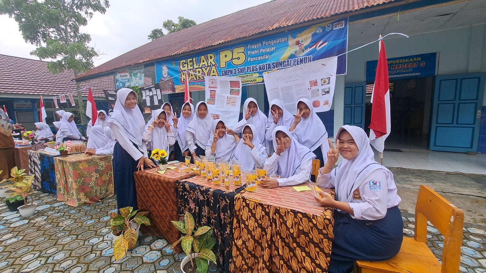 Kegiatan Gelar Karya P5 SMP Negeri 3 Sungai Penuh