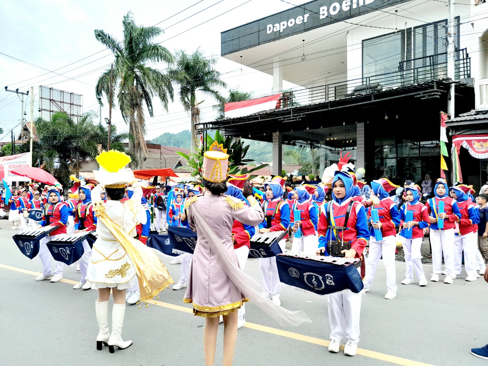 AKSI DRUM BAND SMP NEGERI 1 SUNGAI PENUH